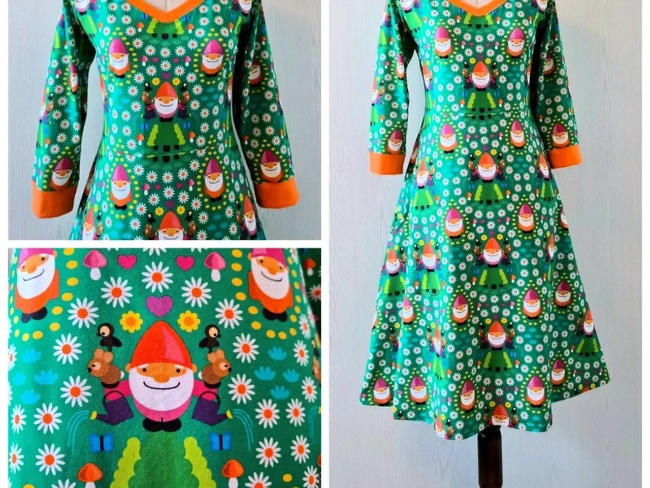 Billede 1 - Ny retro kitsch havenisser kjole Jambymaj 