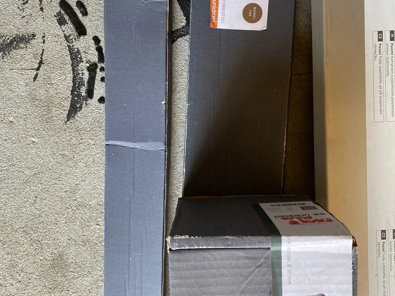 Billede 3 - Unidrain 1002/0700 komplet sæt 