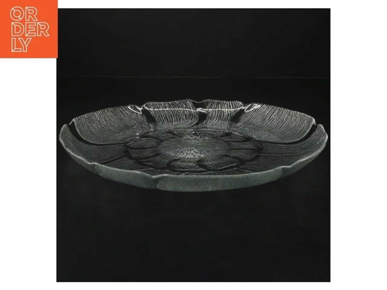 Billede 1 - Glasfad (str. Ø. 27,5 cm)