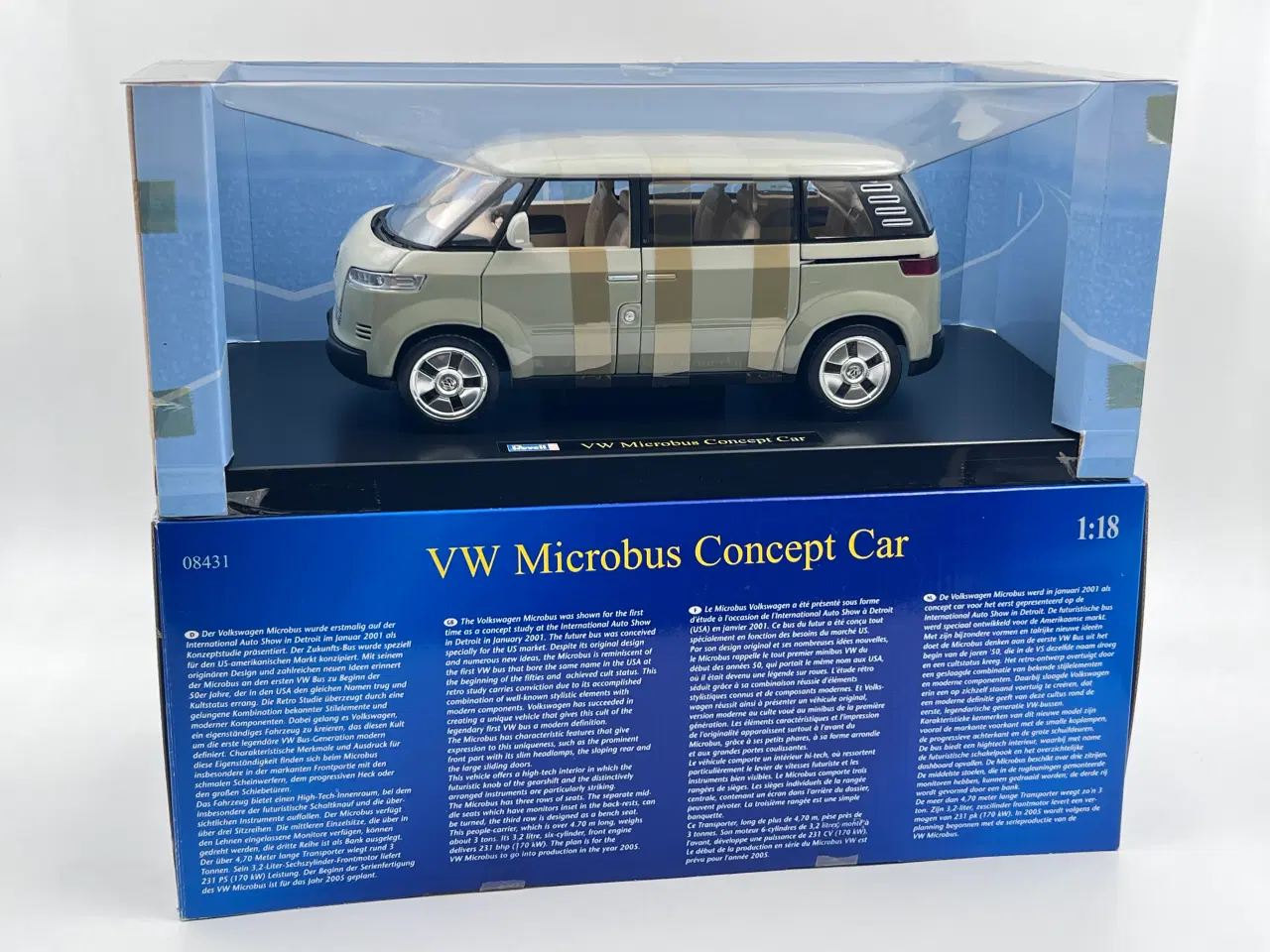 Billede 10 - 2001 VW Microbus Concept / ID. Buzz 1:18  