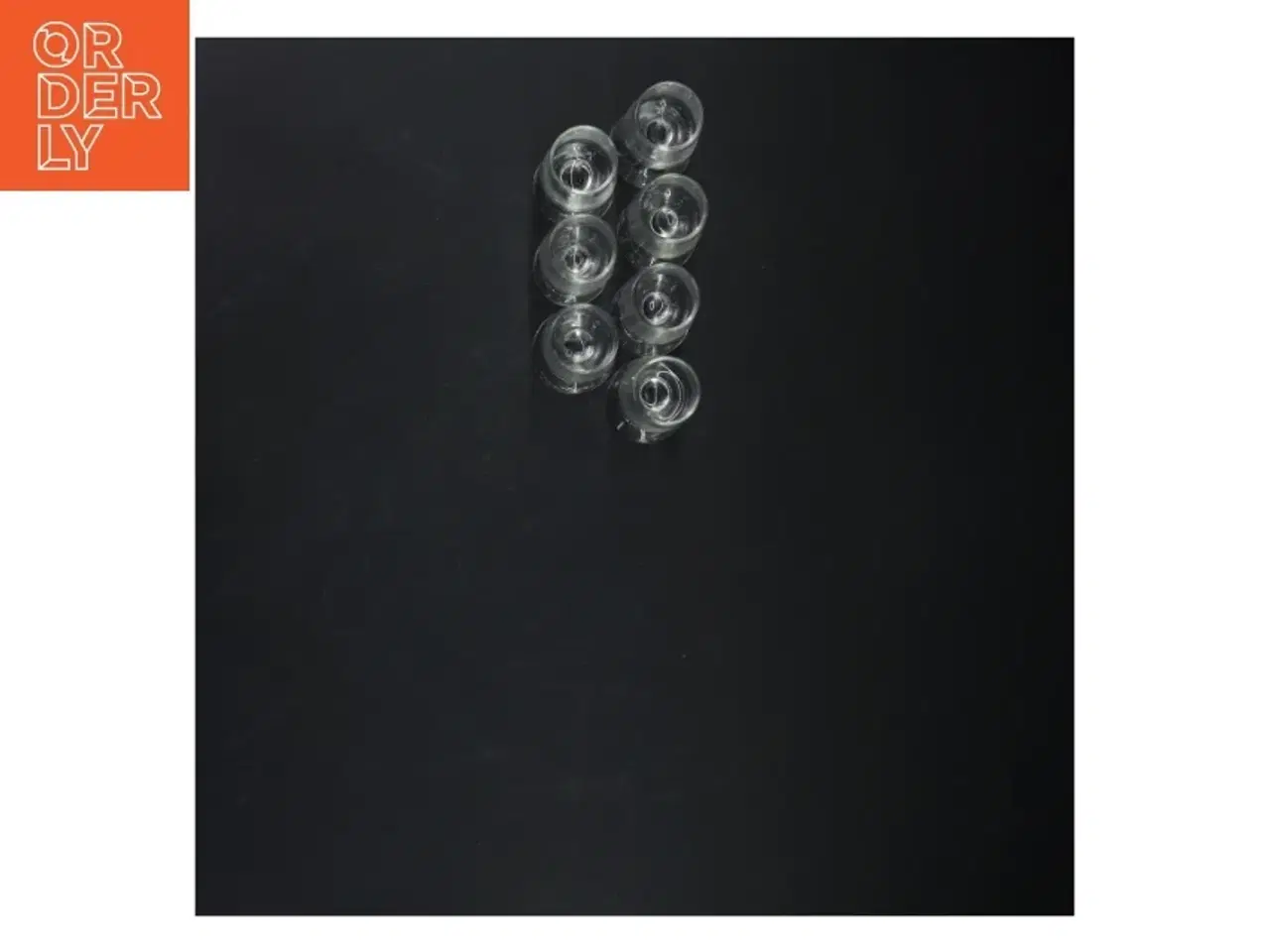 Billede 2 - Sæt med glas (str. 8,5 cm. 7 styk)