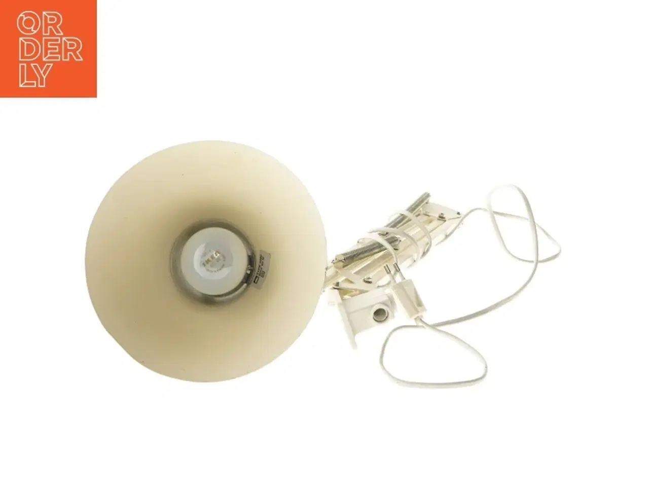 Billede 2 - Hvid bordlampe med justerbar arm fra IKEA (str. 51 cm)