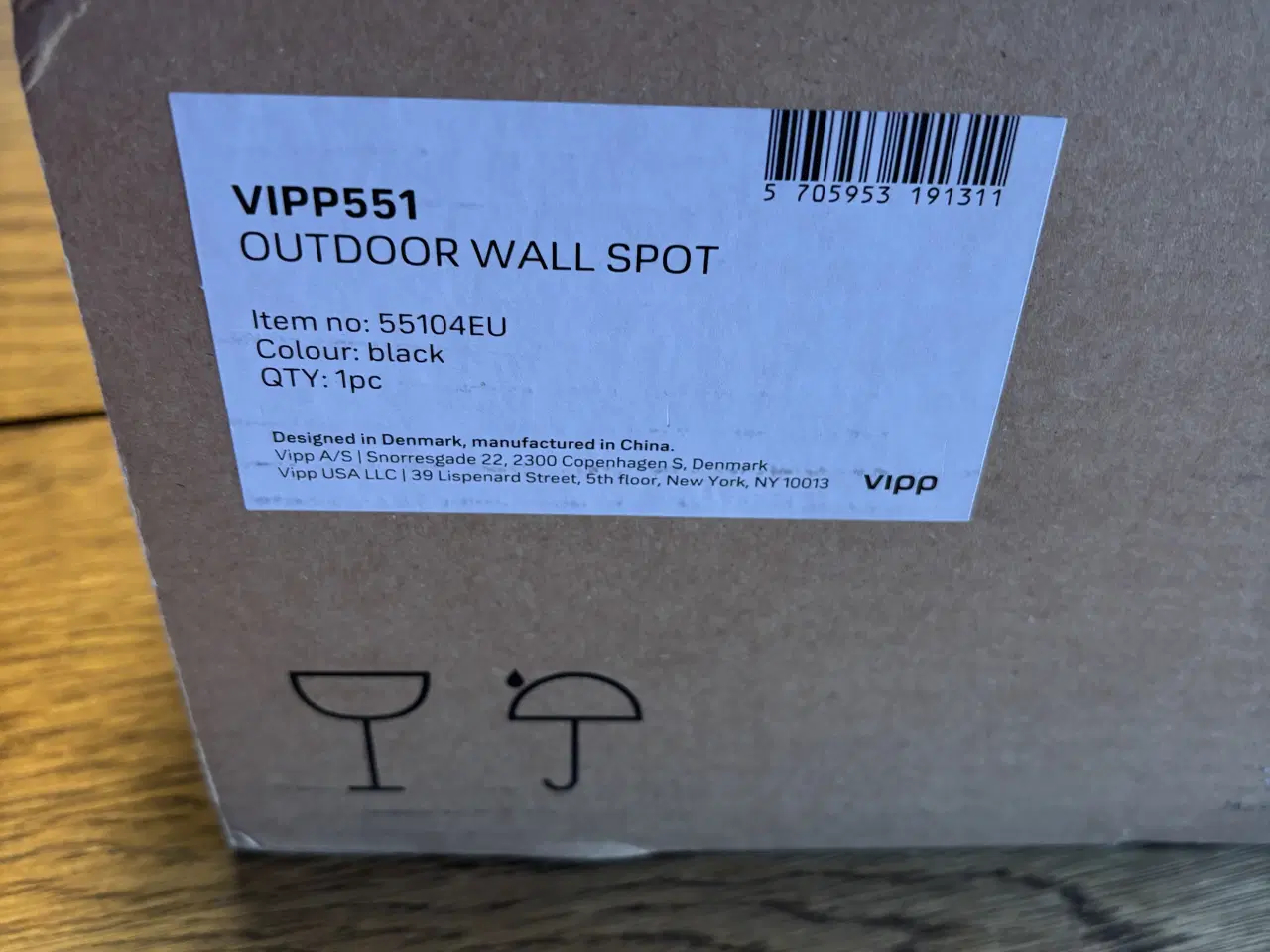 Billede 3 - VIPP551 - væglampe - helt ny 