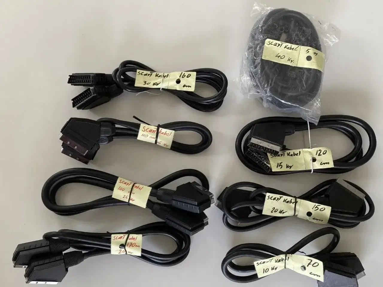 Billede 6 - Scart kabel High grade fuldt monteret, 