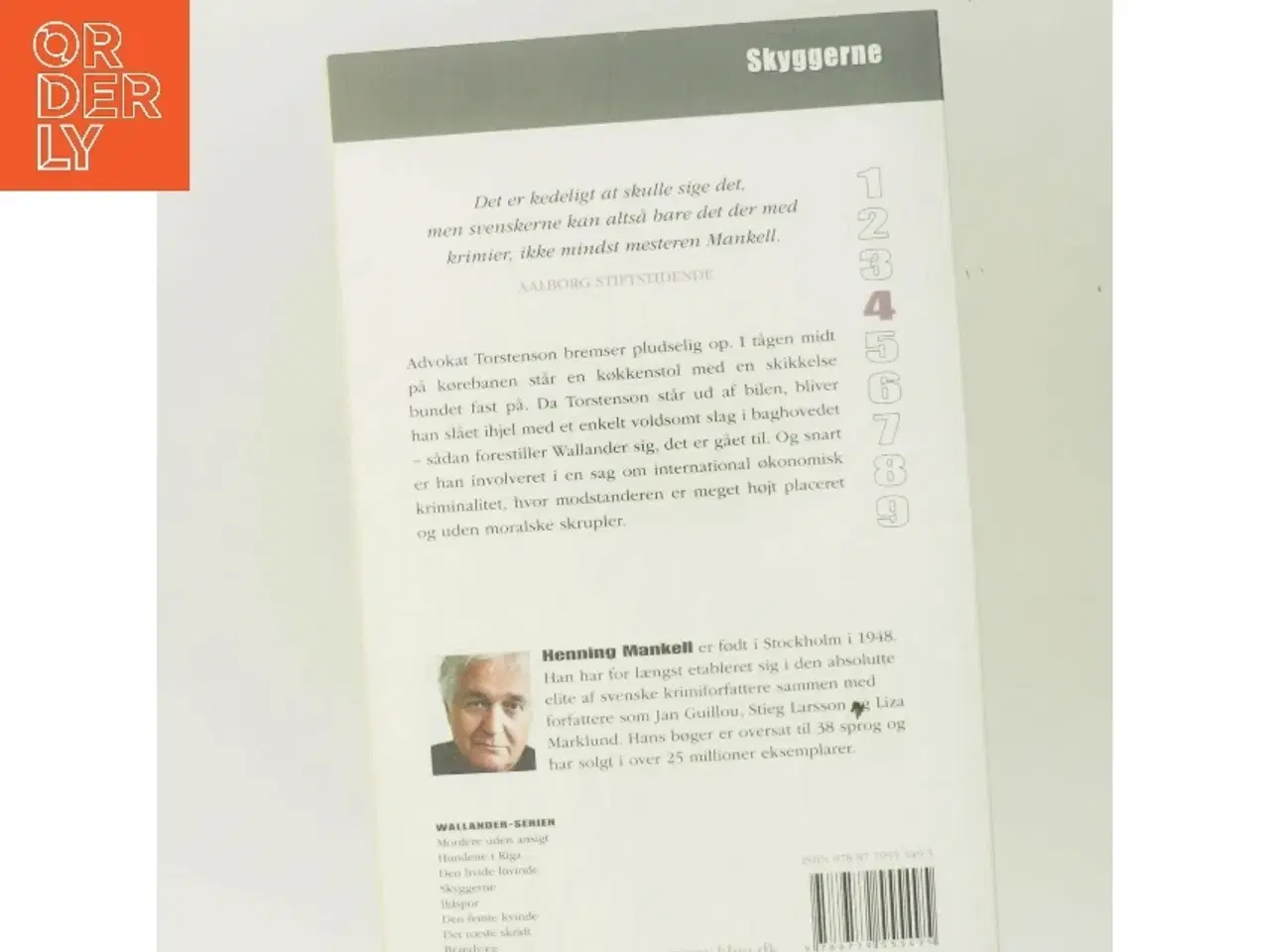 Billede 3 - Skyggerne af Henning Mankell (Bog)