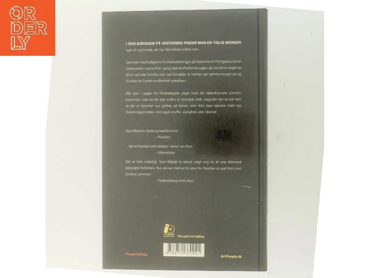 Billede 3 - Aldrig mere fri af Sara Blædel (Bog)