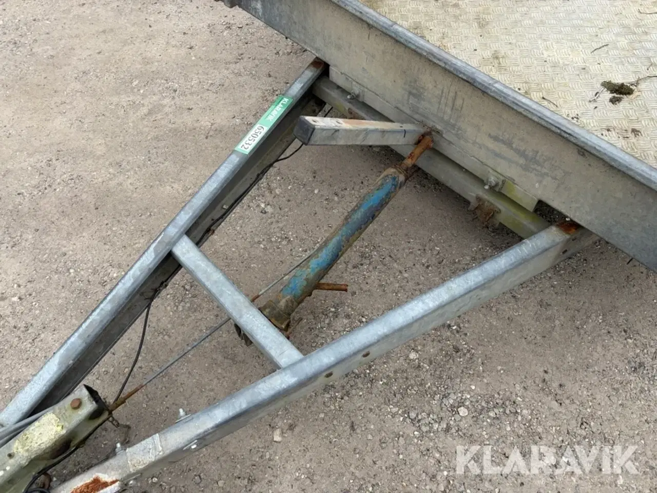 Billede 12 - Maskintrailer Brenderup 2000 kg med tip og alubund