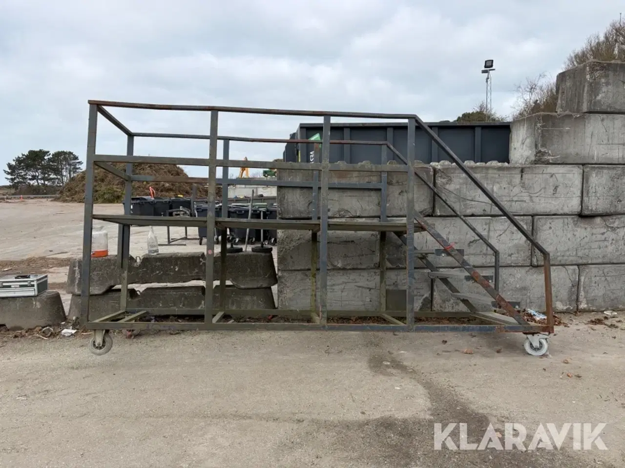 Billede 5 - Jern trappe