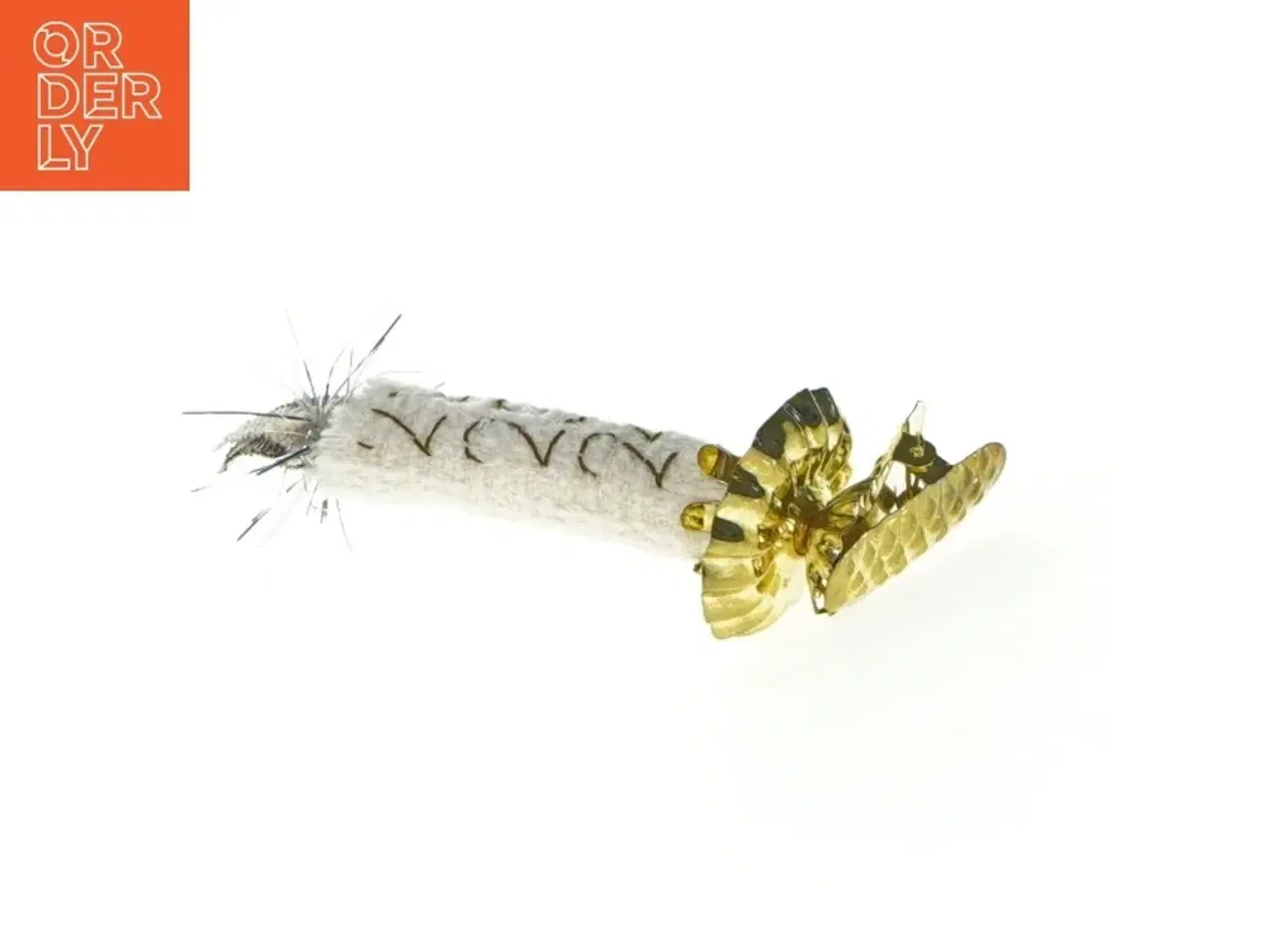 Billede 6 - Lille kirstejn, håndlavet julepynt fra Ditte Degn (str. 12 x 5 cm)