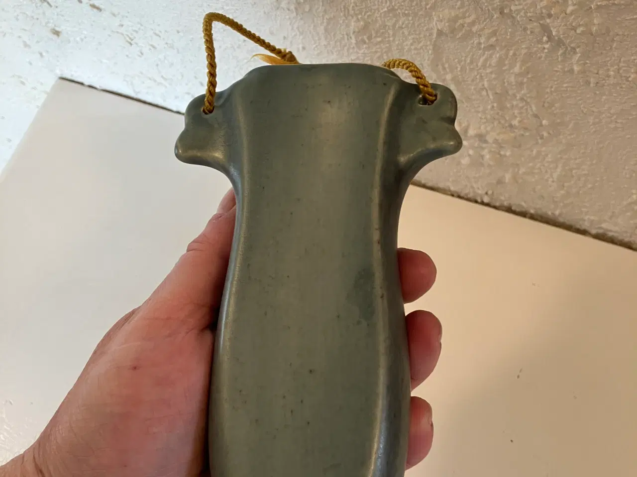 Billede 3 - Grøn keramik vase