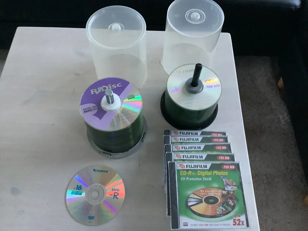 Billede 1 - CD-R 148 stk + 10 DVD+R