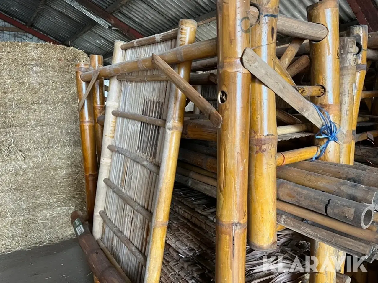 Billede 6 - Bambus hytter 2 styk