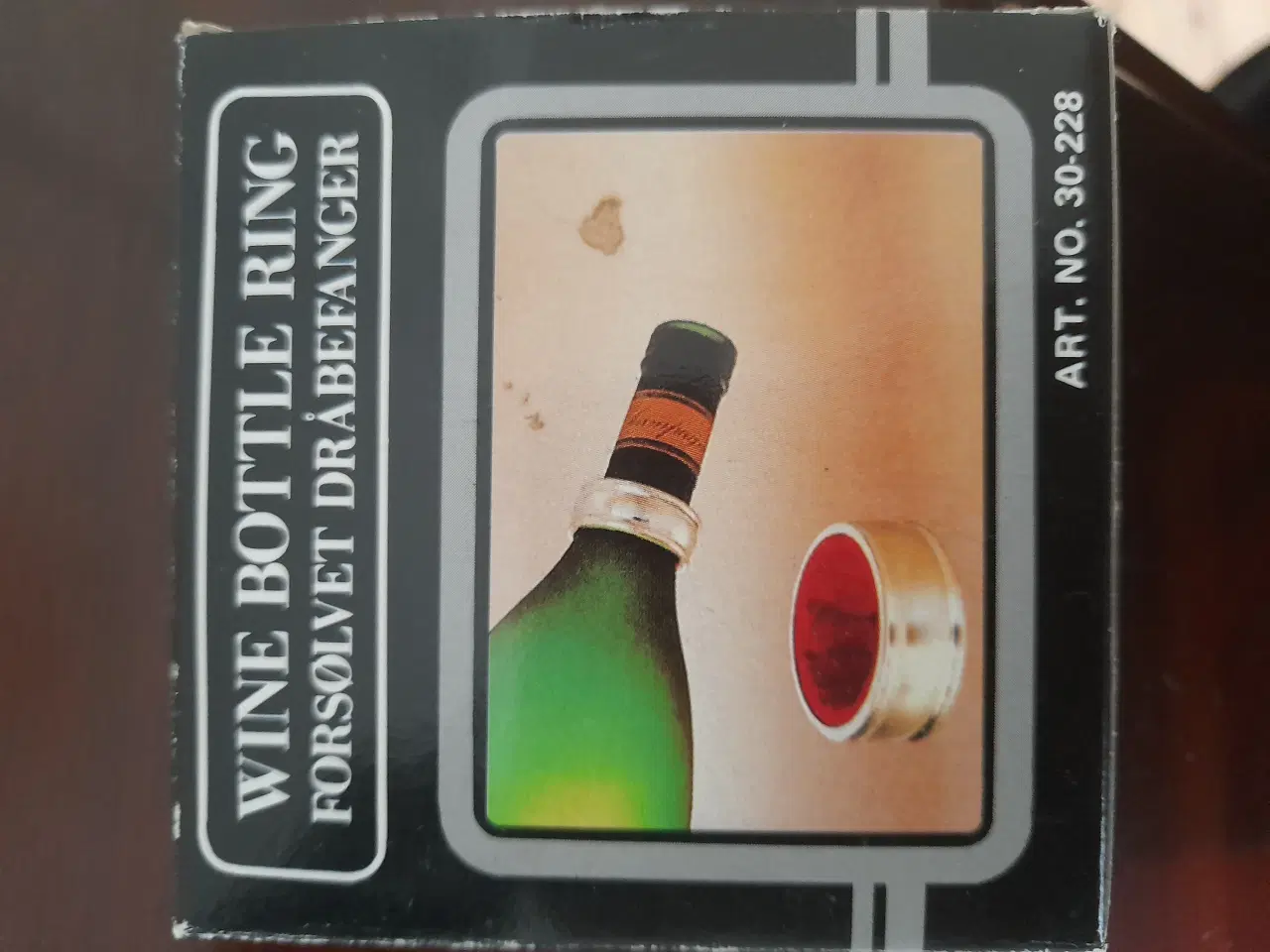Billede 1 - Wine bottle ring 4 stk