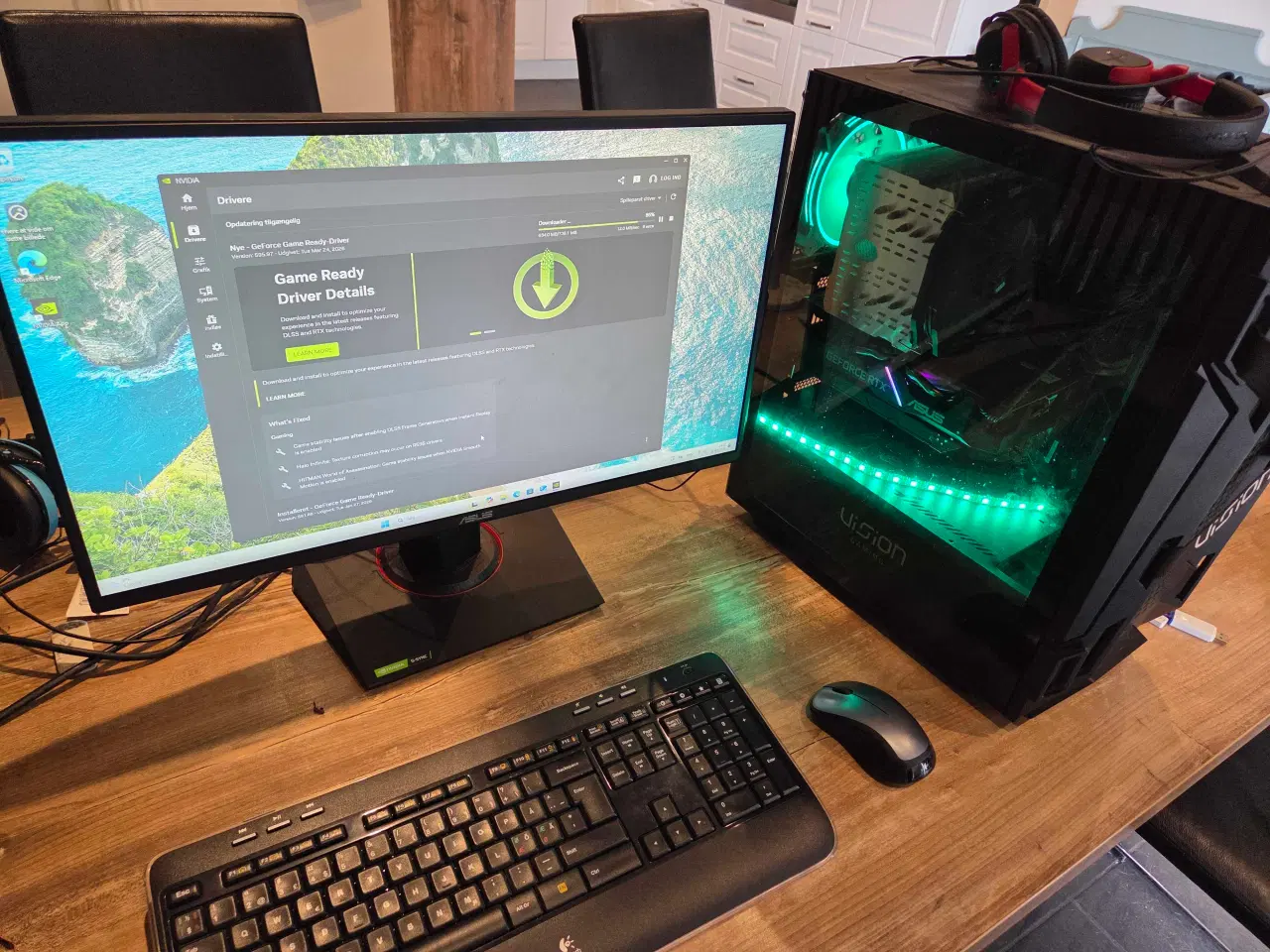 Billede 3 - Gaming PC – i7 / RTX 2060 SUPER / 32GB RAM / ASUS 