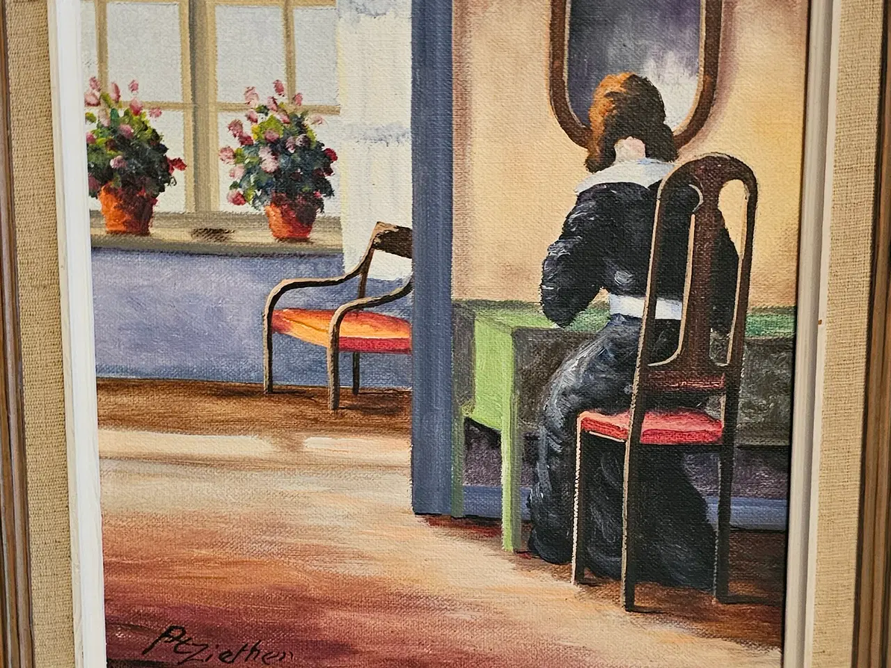 Billede 4 - Oliemaleri, Rudolph Ziethen 1928 - 2003