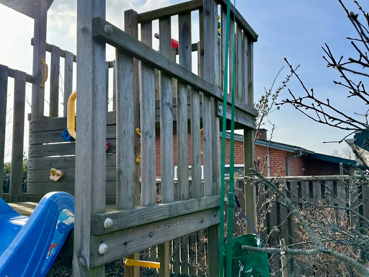 Billede 4 - Jungle Gym Palace legetårn med 2 gynger