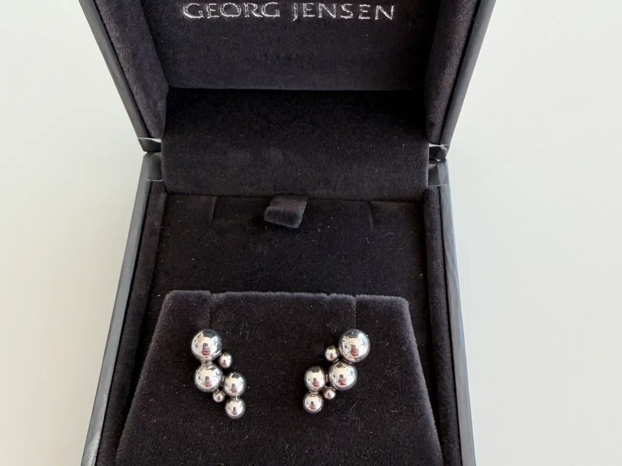 Billede 1 - Georg Jensen sølv ørestikker