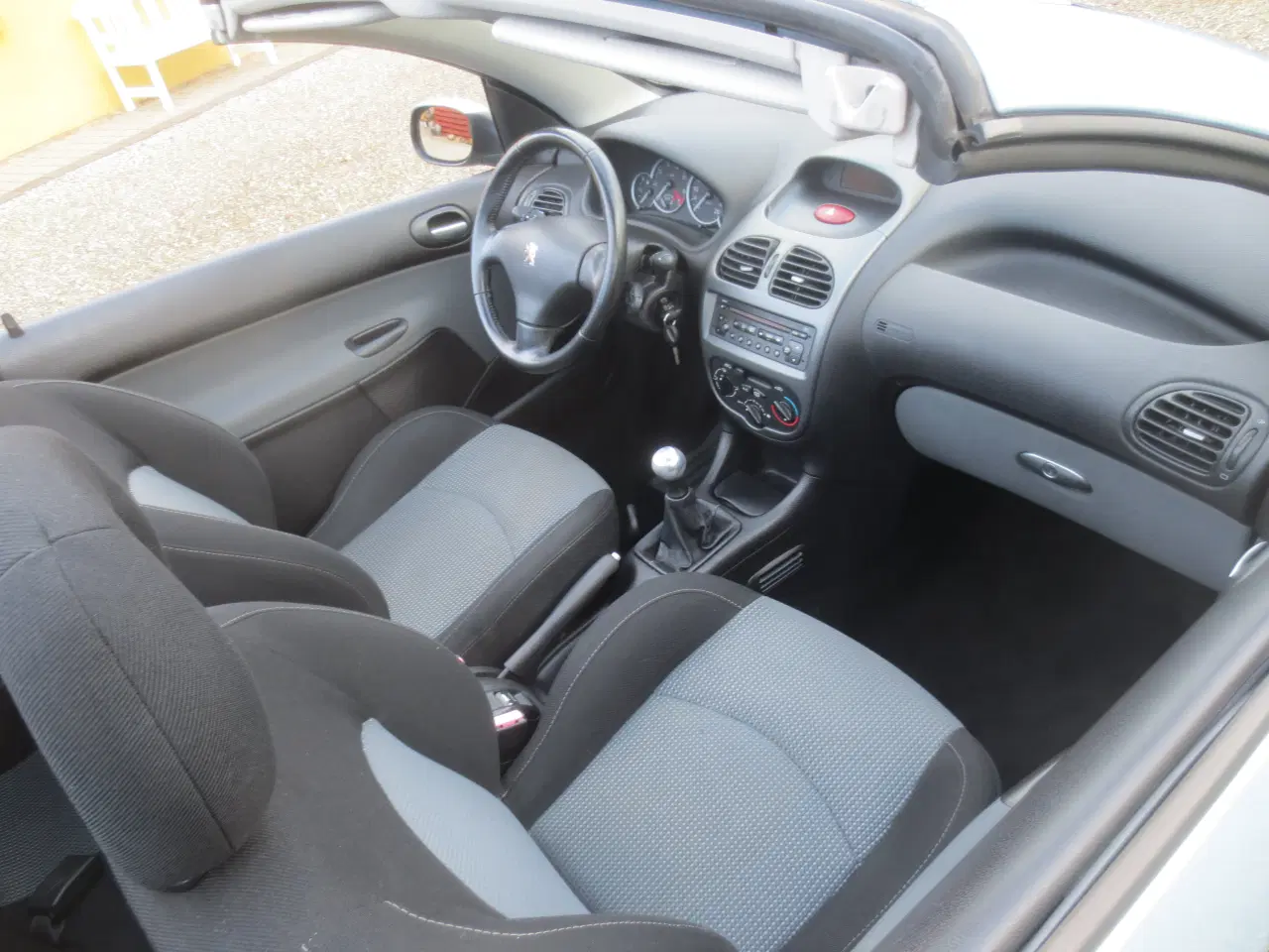 Billede 4 - Peugeot 206 1.6 i  Cab Nysynet. 