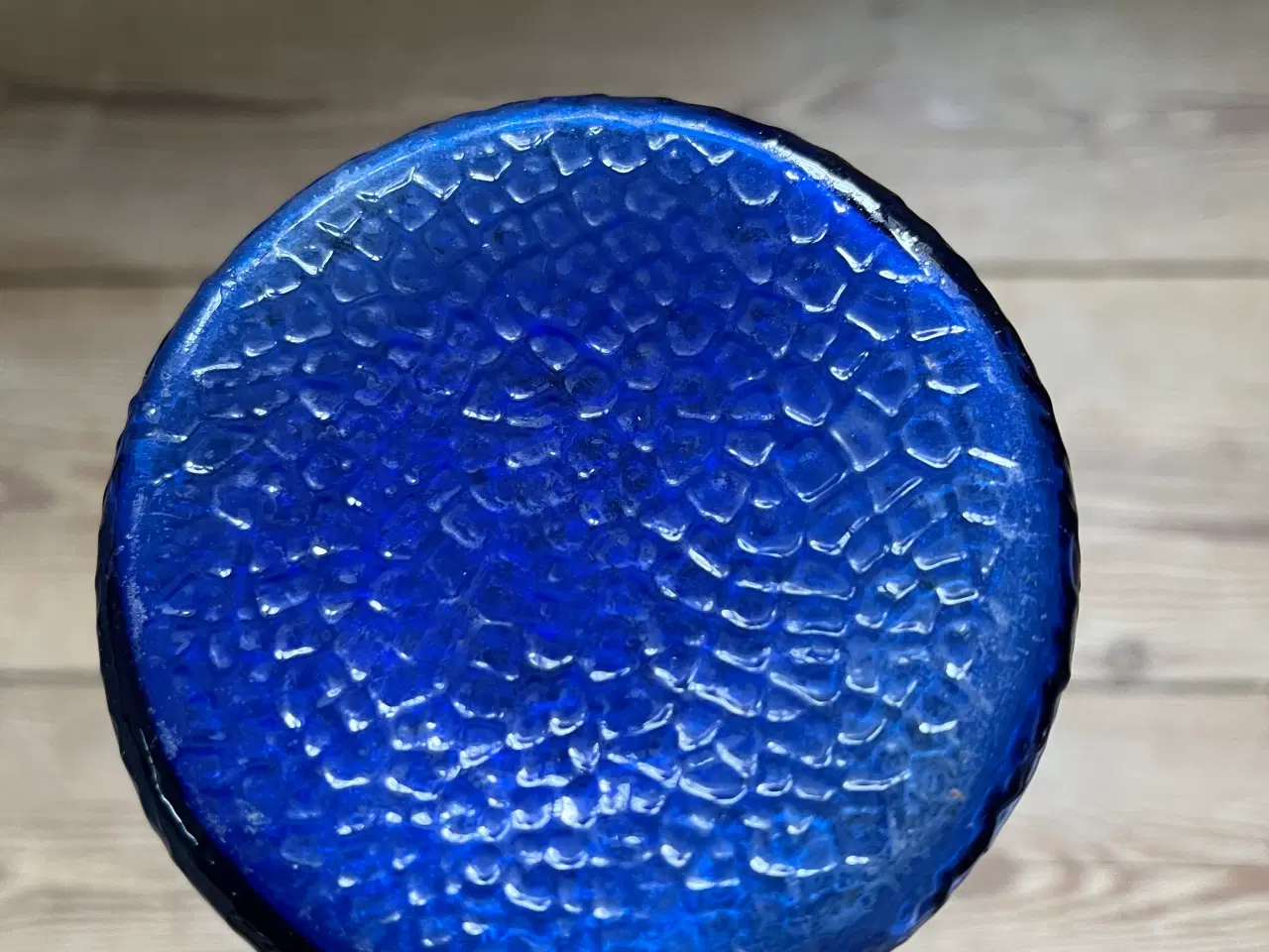 Billede 5 - Blå hyacint glas i presset glas