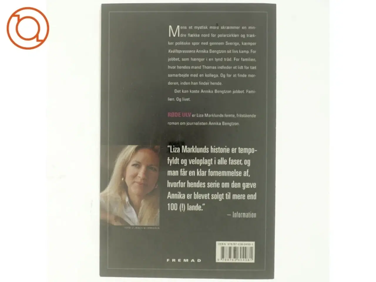 Billede 3 - Røde Ulv af Liza Marklund (Bog)