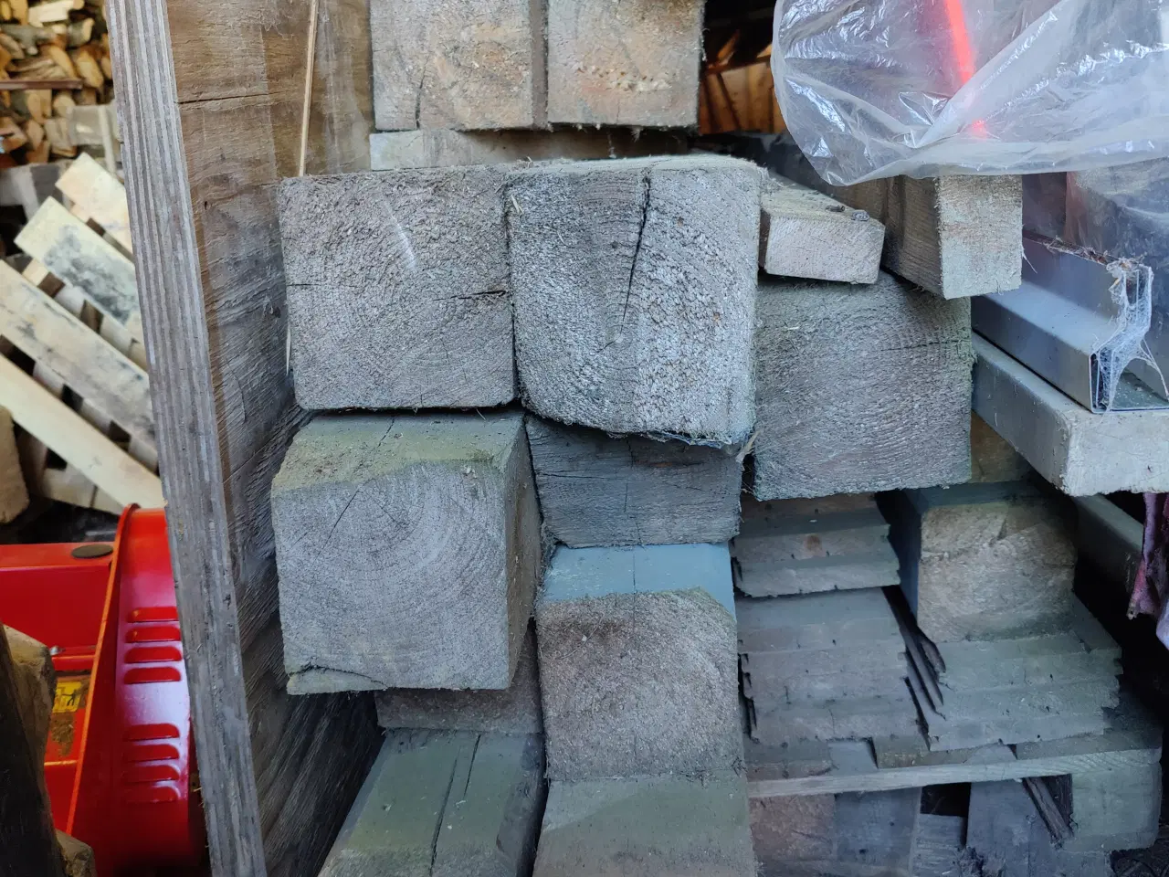 Billede 3 - Tømmer 150x150 ca. 5,5m lange 13 stk.