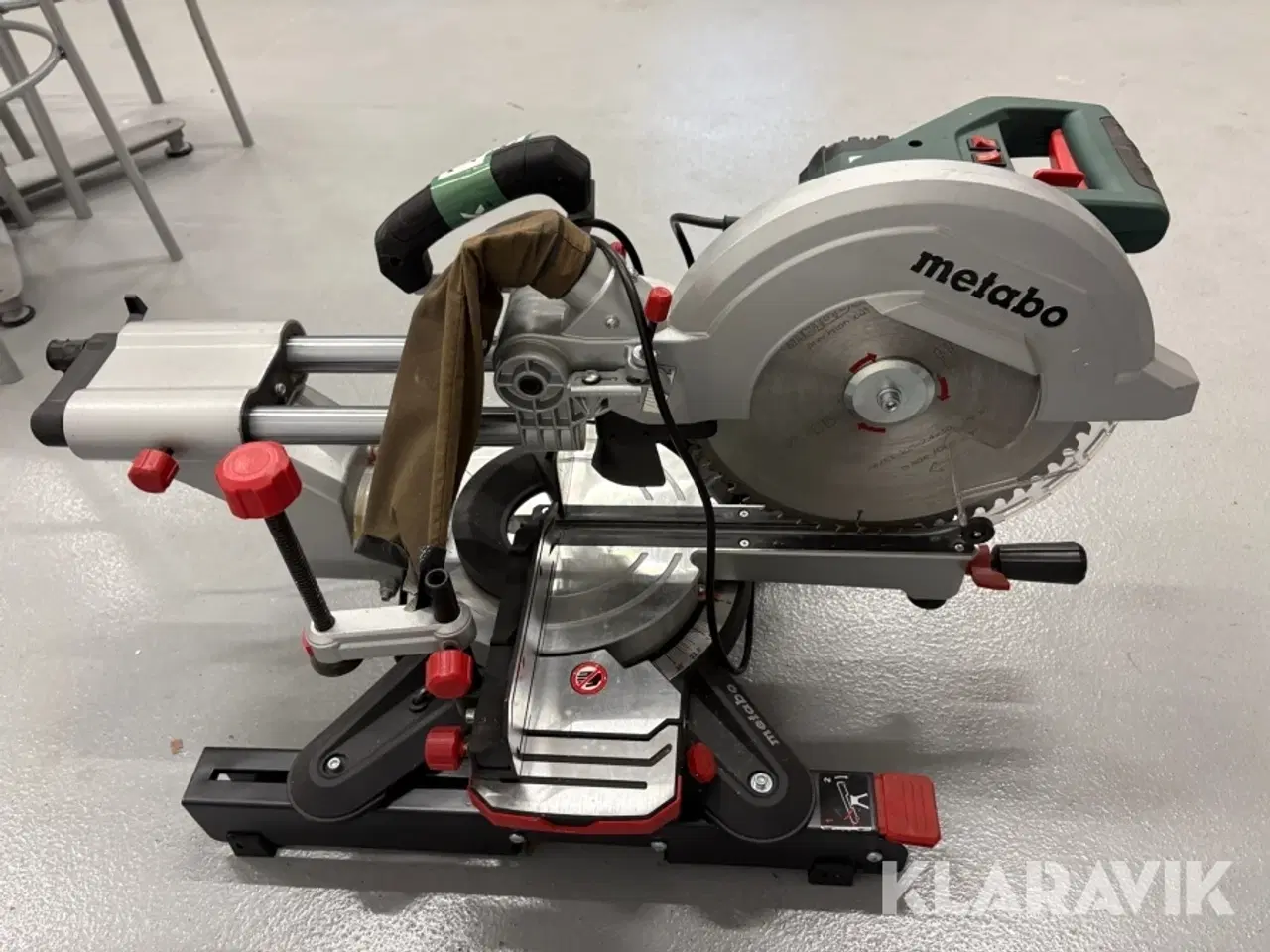 Billede 6 - Kap- og geringssav Metabo KGS 305 M med stativ