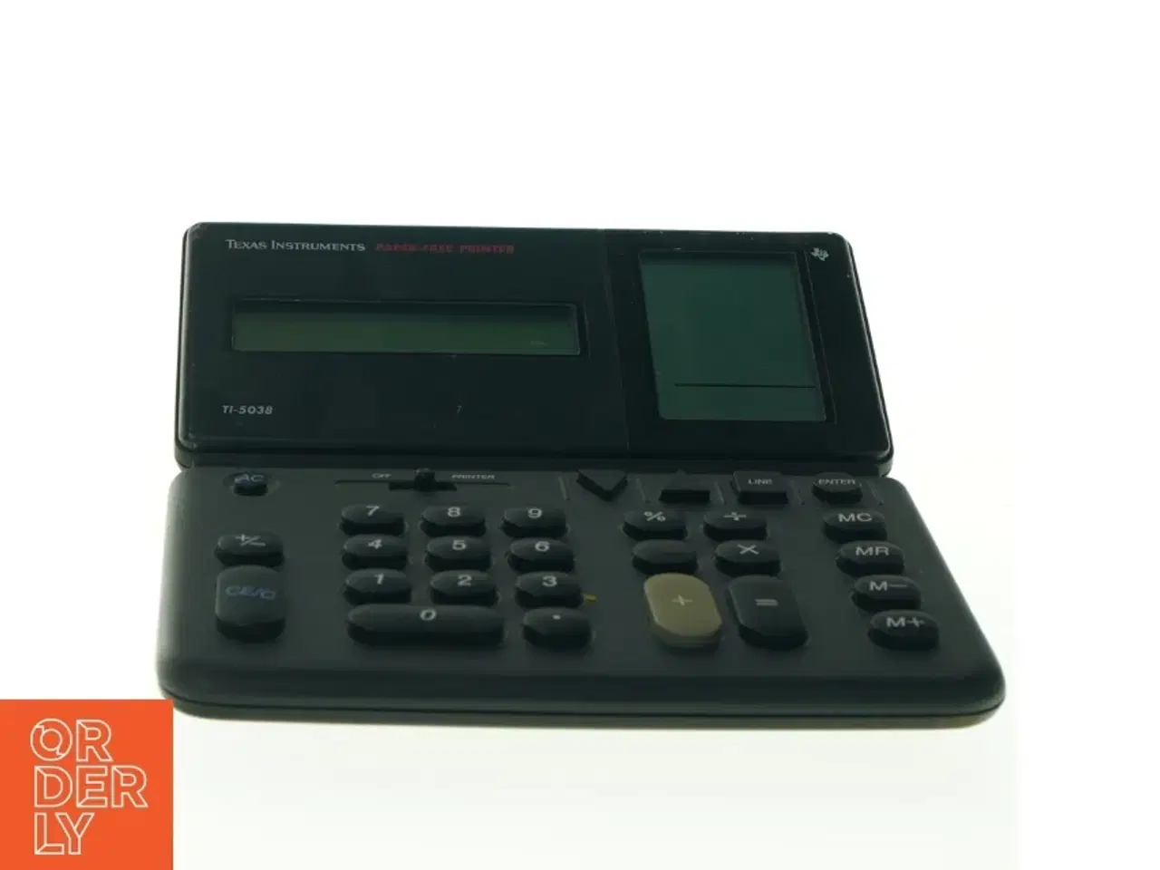 Billede 3 - Texas Instruments TI-5038 Papirfri Printer Regnemaskine fra Texas Instruments (str. 19 x. 20 cm)