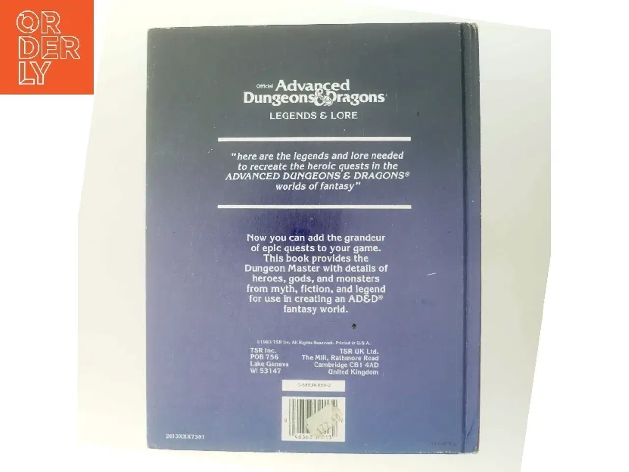 Billede 3 - AD&D Legends & Lore af James Ward (Bog)