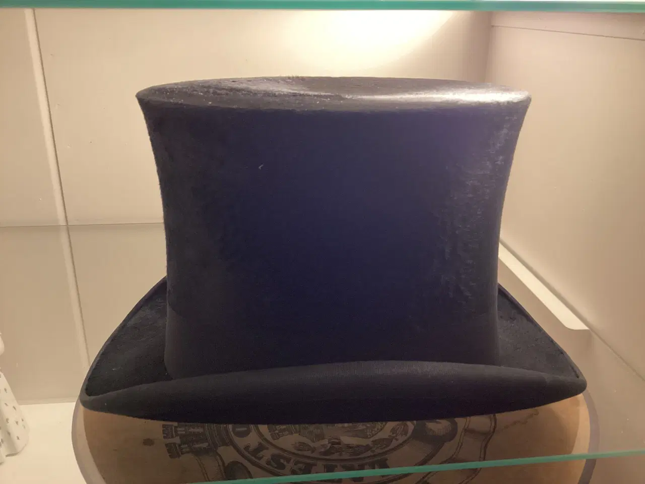 Billede 3 - Tophat, Høj hat i vintage æske