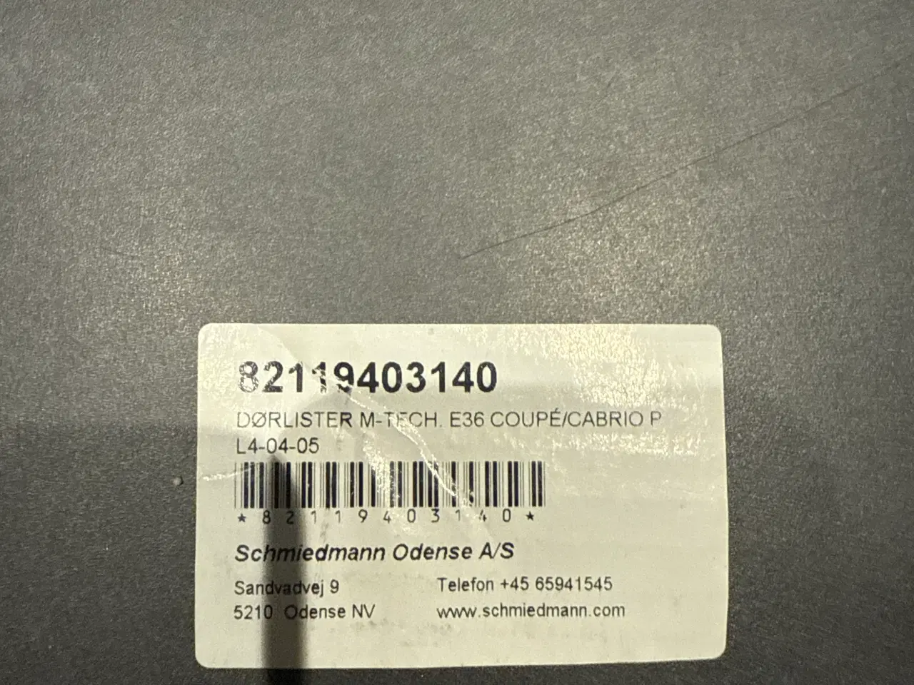 Billede 5 - Helt nye e46 børlister m-tech 