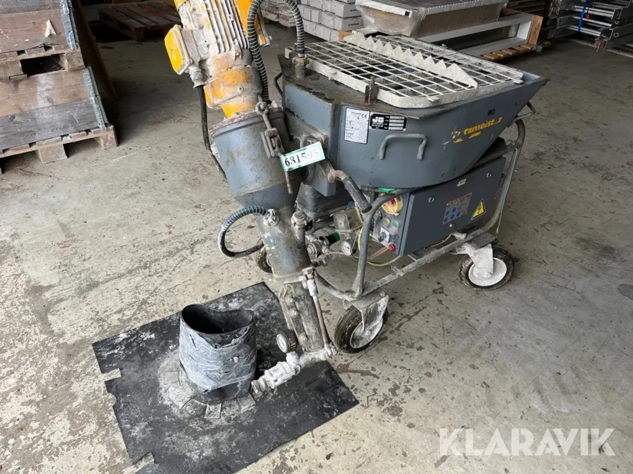 Billede 1 - Mørtelpumpe Putzmeister MP 25