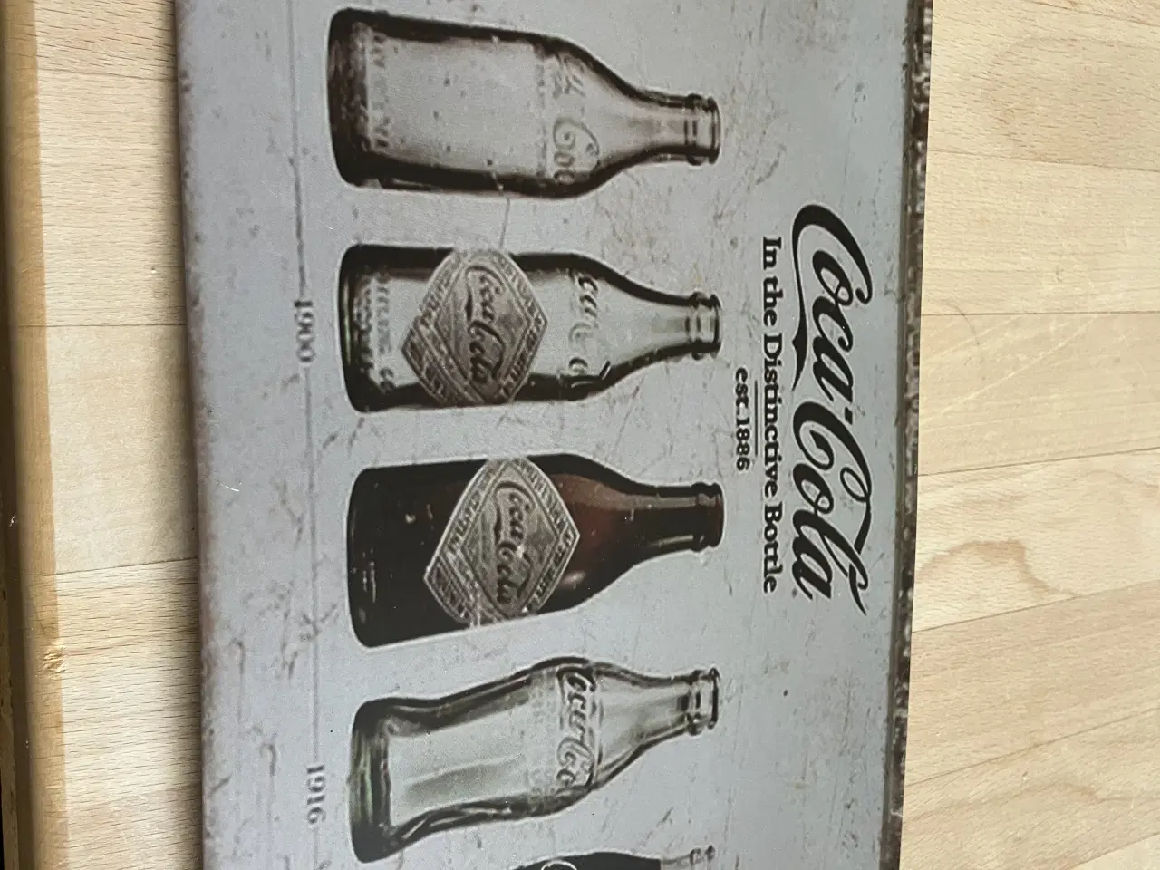 Billede 1 - Skilt Coca cola