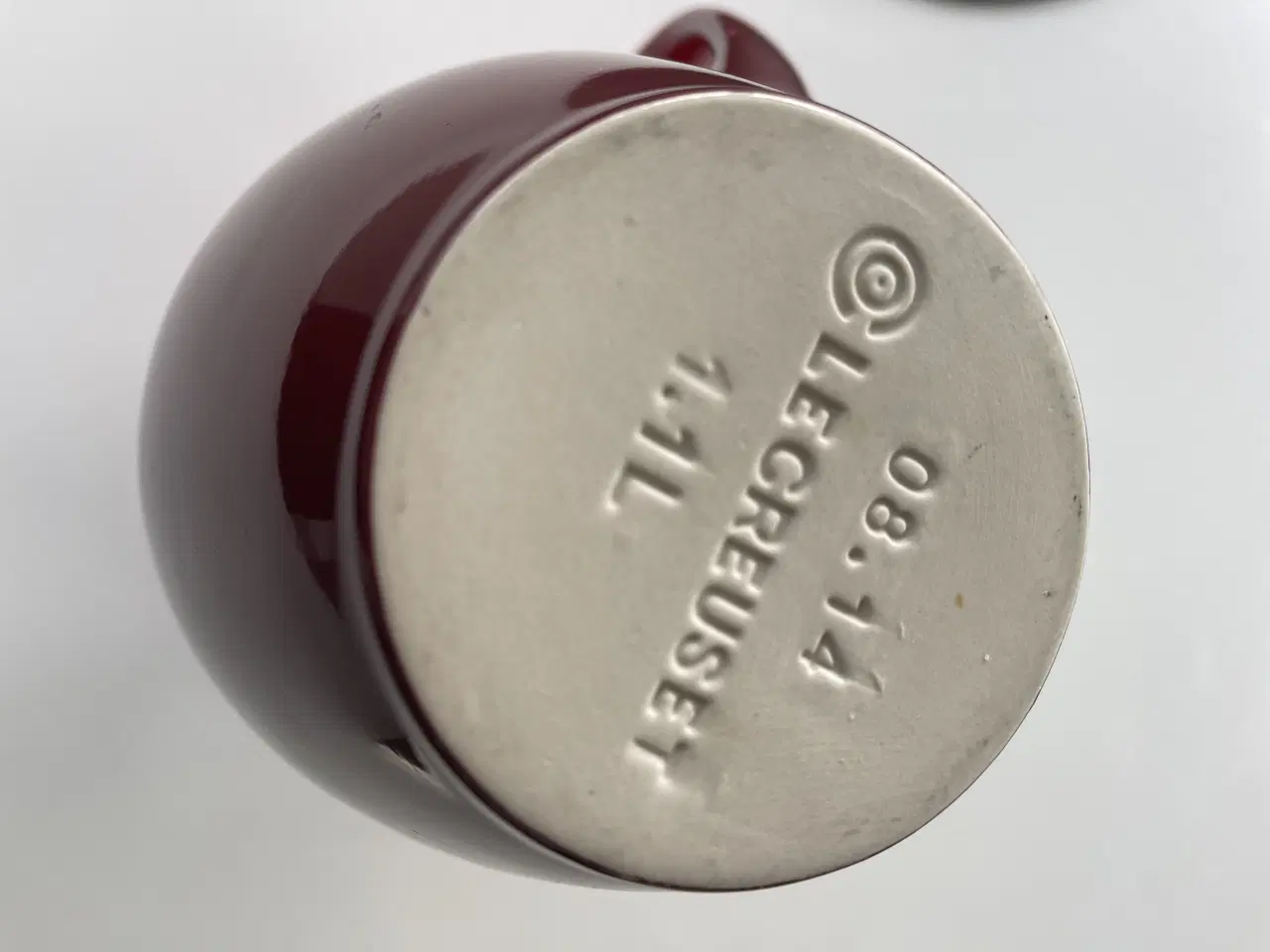 Billede 2 - Smuk stentøjs kande Le Creuset - rød 1,1 L