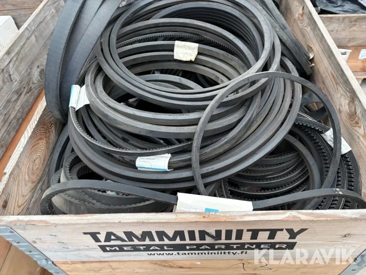 Billede 2 - Paller med assorteret remme