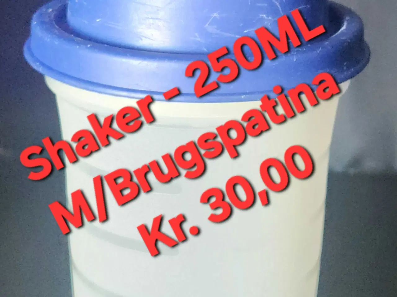 Billede 1 - Lille Blå Tupperware Shaker 