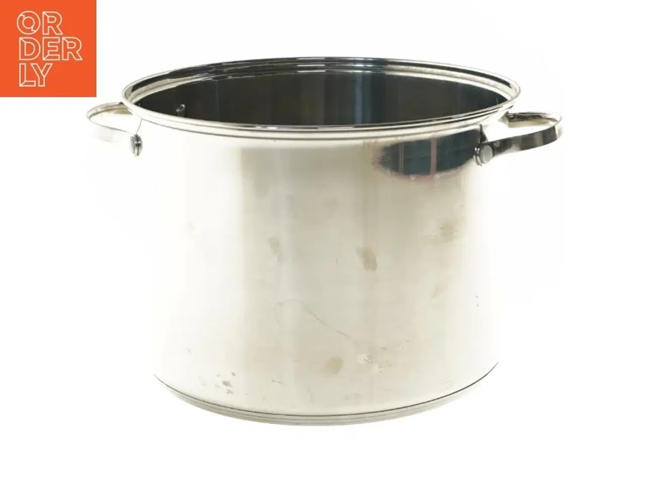 Billede 1 - Stor gryde i rustfrit stål (str. 9 l)