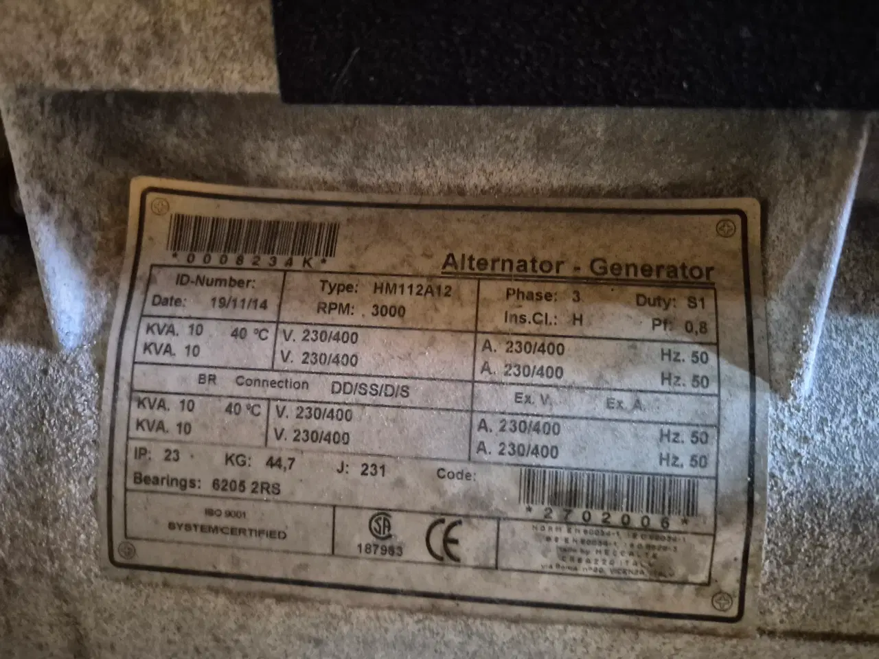 Billede 7 - Diesel Generator 10kva