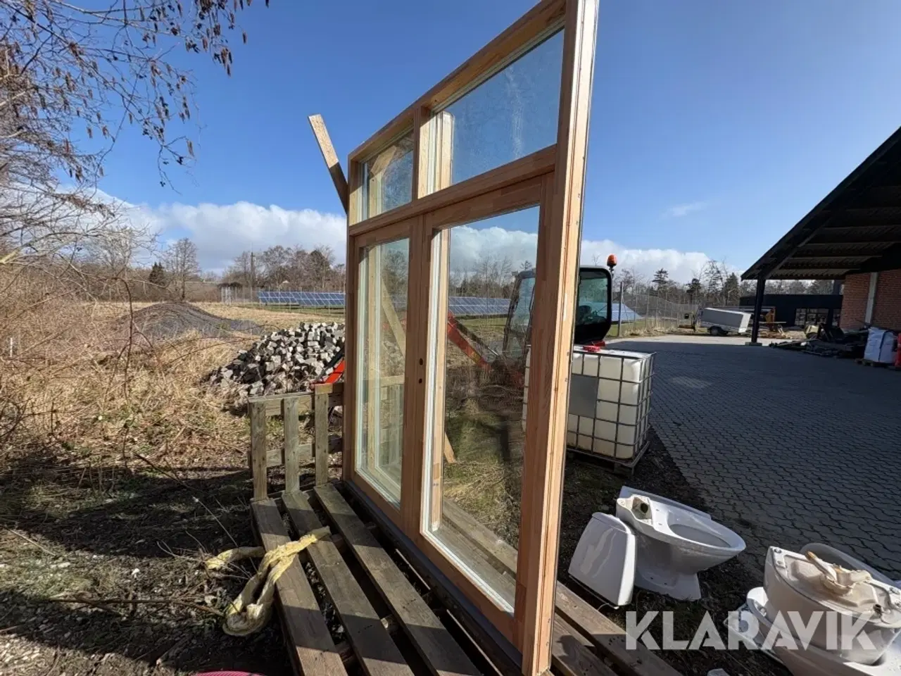 Billede 7 - Dør parti Velfac Ribo alu 3 lags