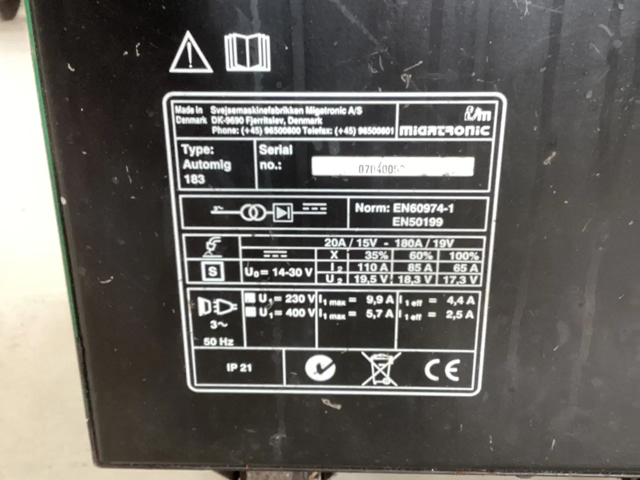 Billede 4 - Migatronic Automig 183