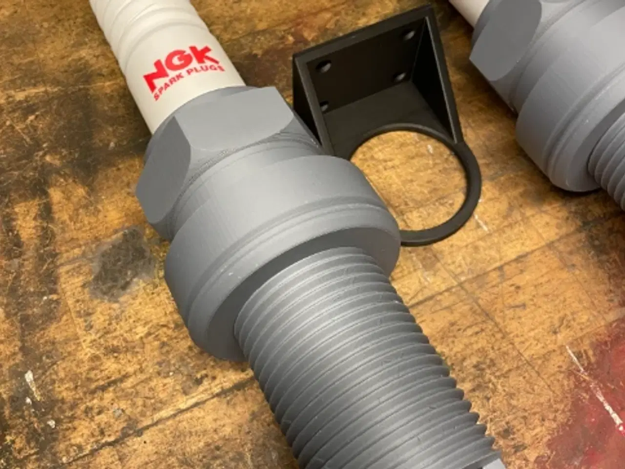 Billede 4 - Væglamper udformet som tændrør – 50 cm – inkl. væg