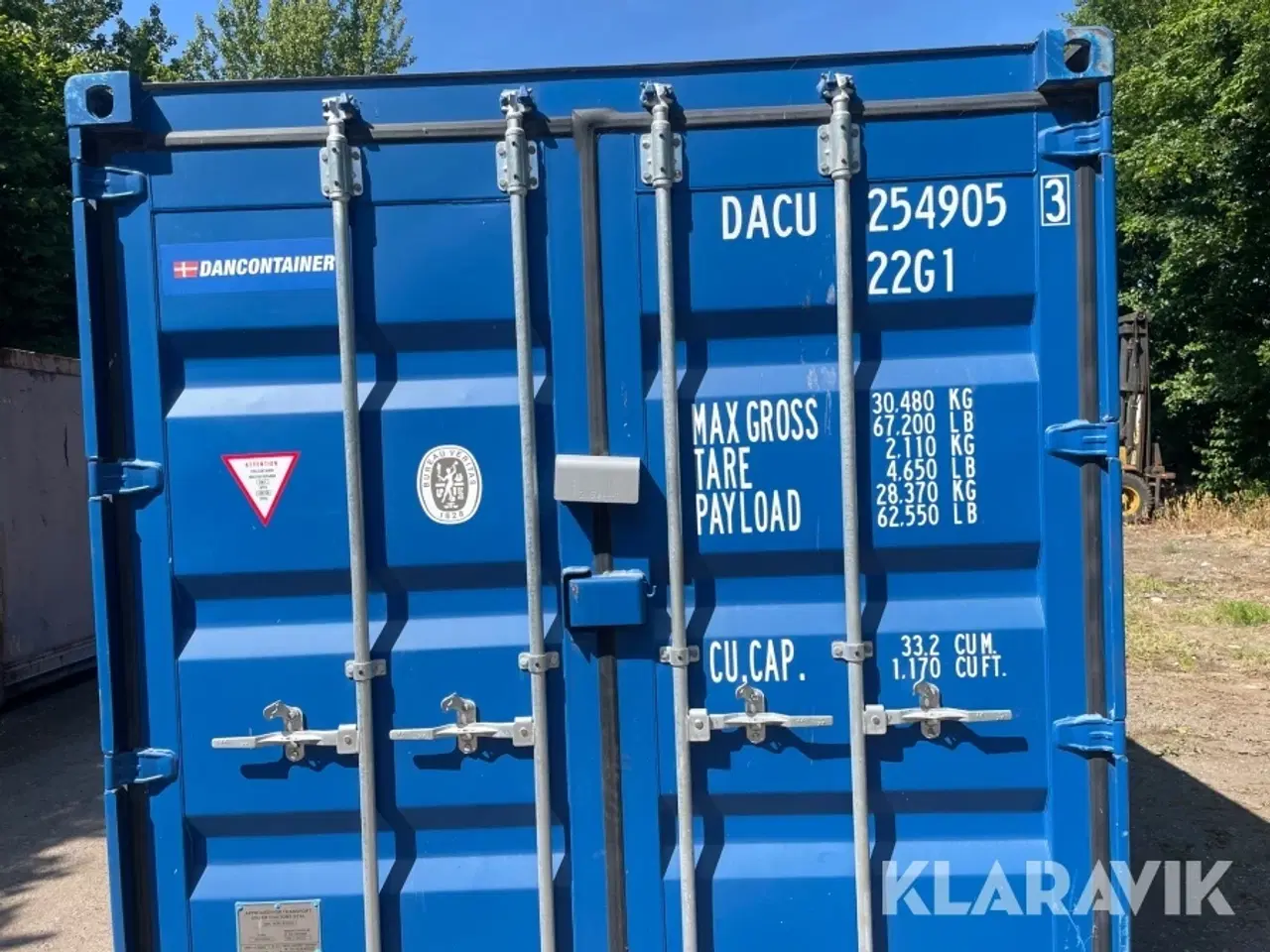 Billede 9 - Container Dancontainer CX10-2052 20 fods
