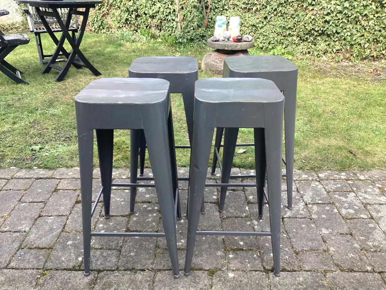 Billede 2 - Høje taburetter Broste Copenhagen