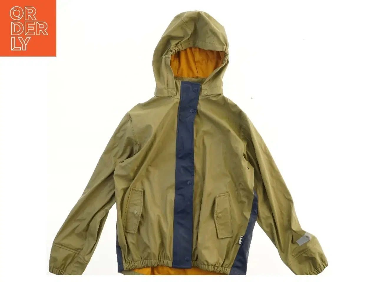 Billede 1 - Regnjakke med hætte fra Molo (str. 152)