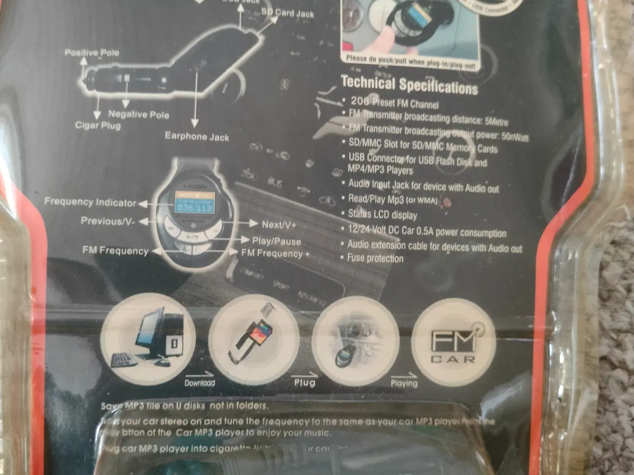 Billede 2 - MP3 Player til bilen 