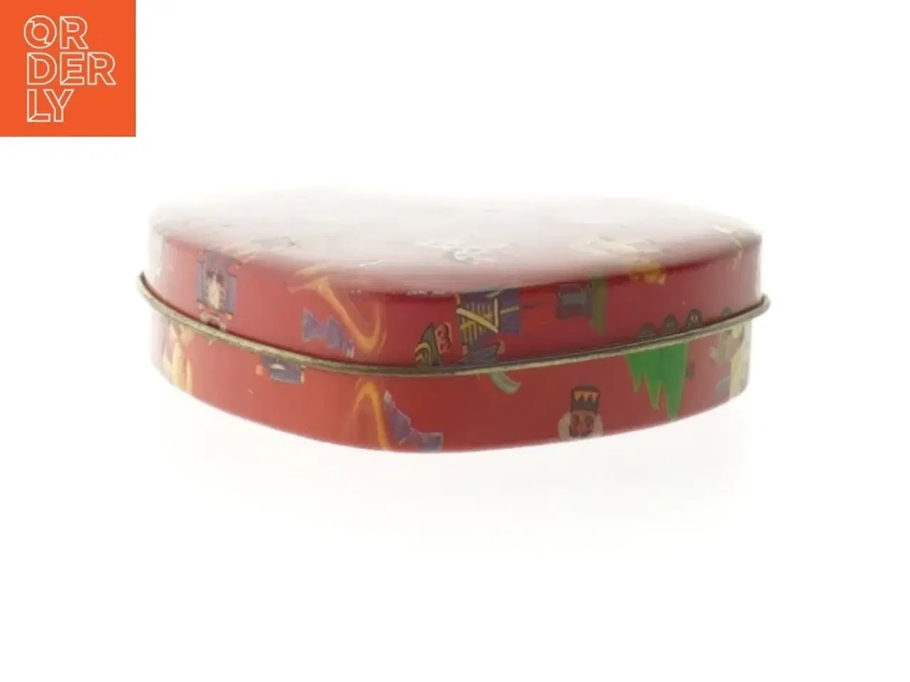Billede 3 - Dekorativ hjerteformet dåse (str. 9x9 cm)