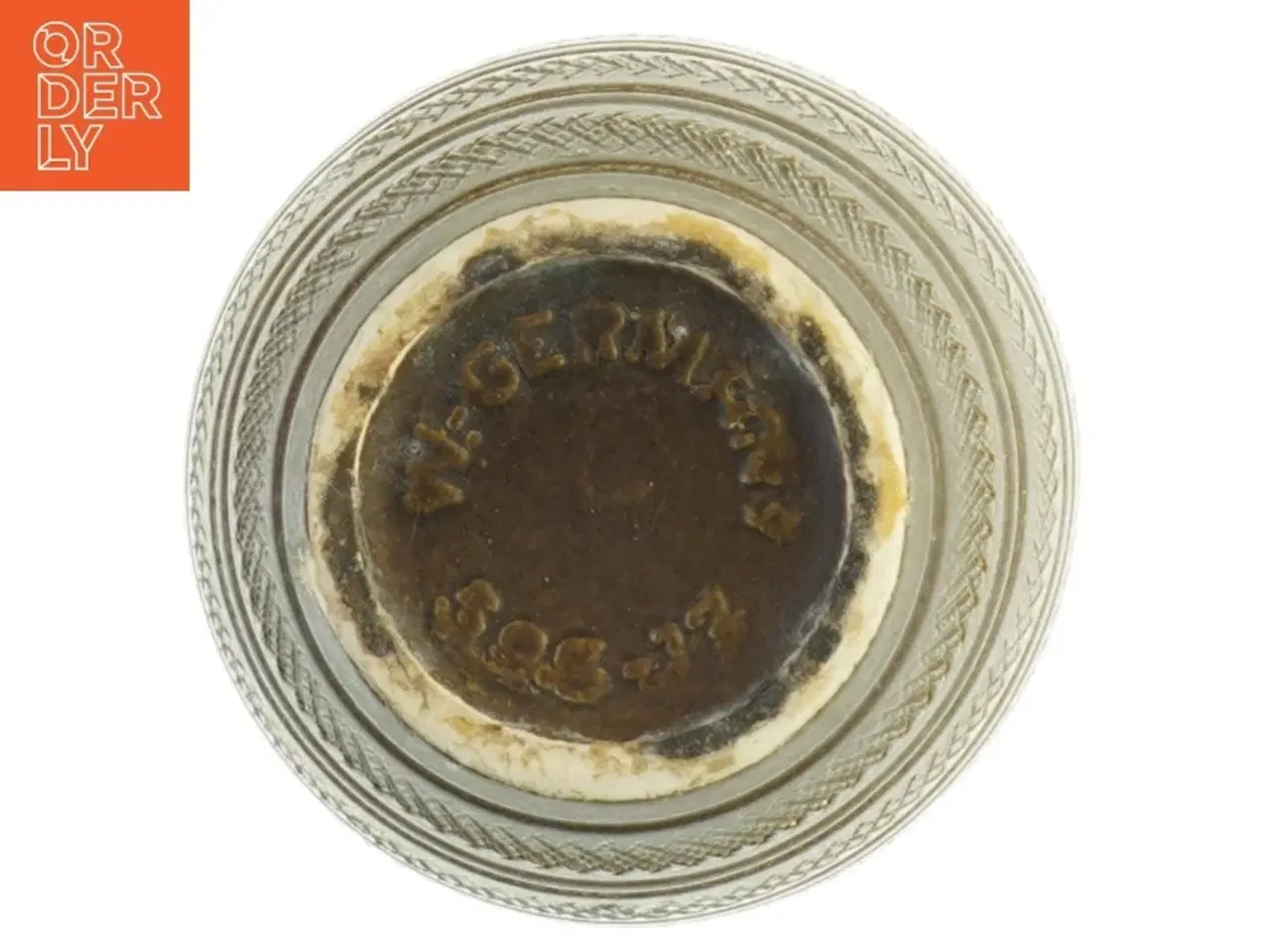 Billede 2 - Gammel metalvase fra W Germany (str. 17x10 cm)