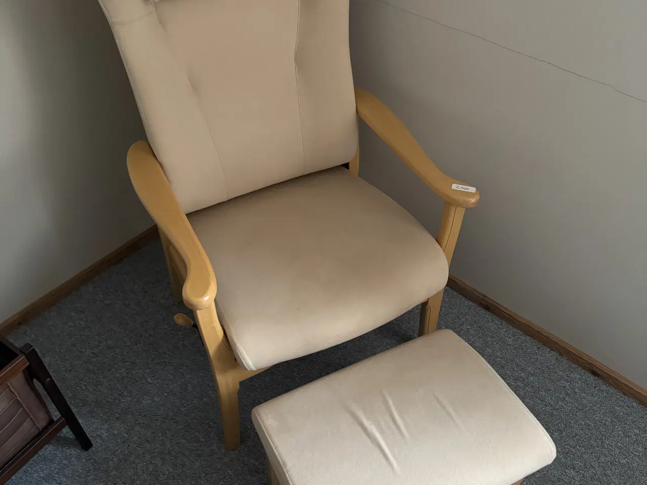 Billede 1 - Sælges læne/hvile stol