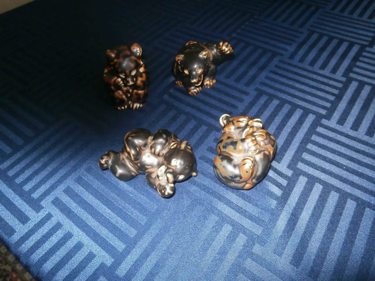 Billede 1 - 4 Brune Bjørne Royal Copenhagen