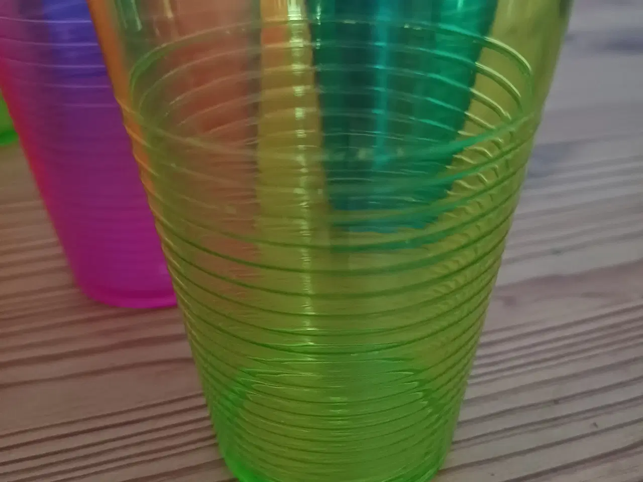 Billede 2 - Plastik glas 200 ml.