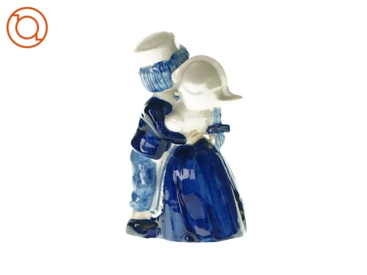 Billede 2 - Porcelænsfigur med to mennesker